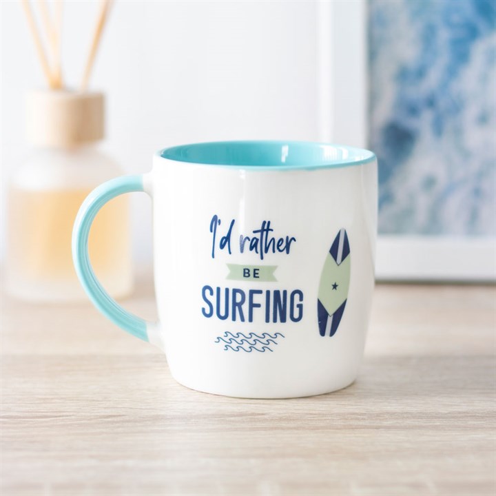 I'd Rather Be Surfing Mug - Image 5