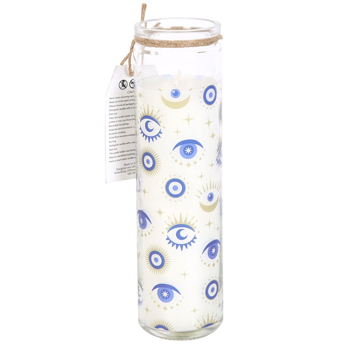 All Seeing Eye White Sage Tube Candle - Image 2
