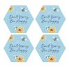 Don't Worry Be Happy Coaster Set