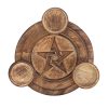 Pentagram Tea Light Candle Holder - Image 3