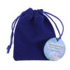 Love You to the Moon Labradorite Crystal Moon in a Bag - Image 3