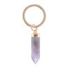 Amethyst Semi Precious Crystal Keyring - Image 3