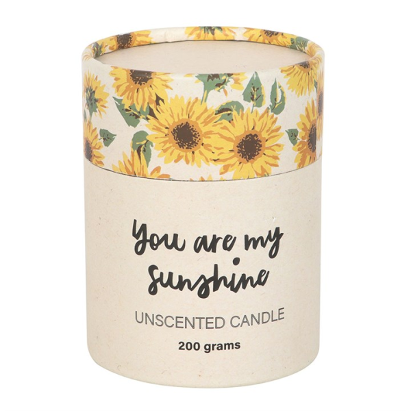 You Are My Sunshine Candle with 3D Sunflower - Image 5