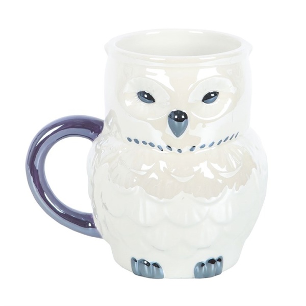 Owl Shaped Iridescent Mug - Image 3